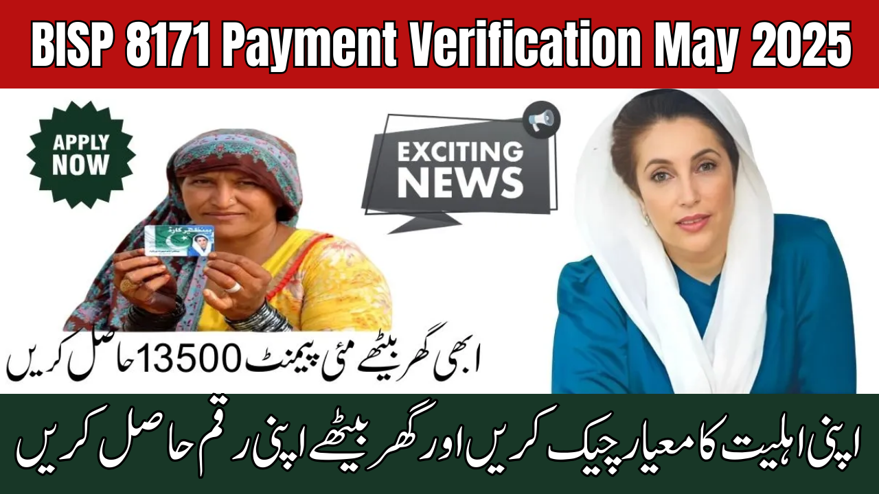 BISP 8171 Payment Verification May