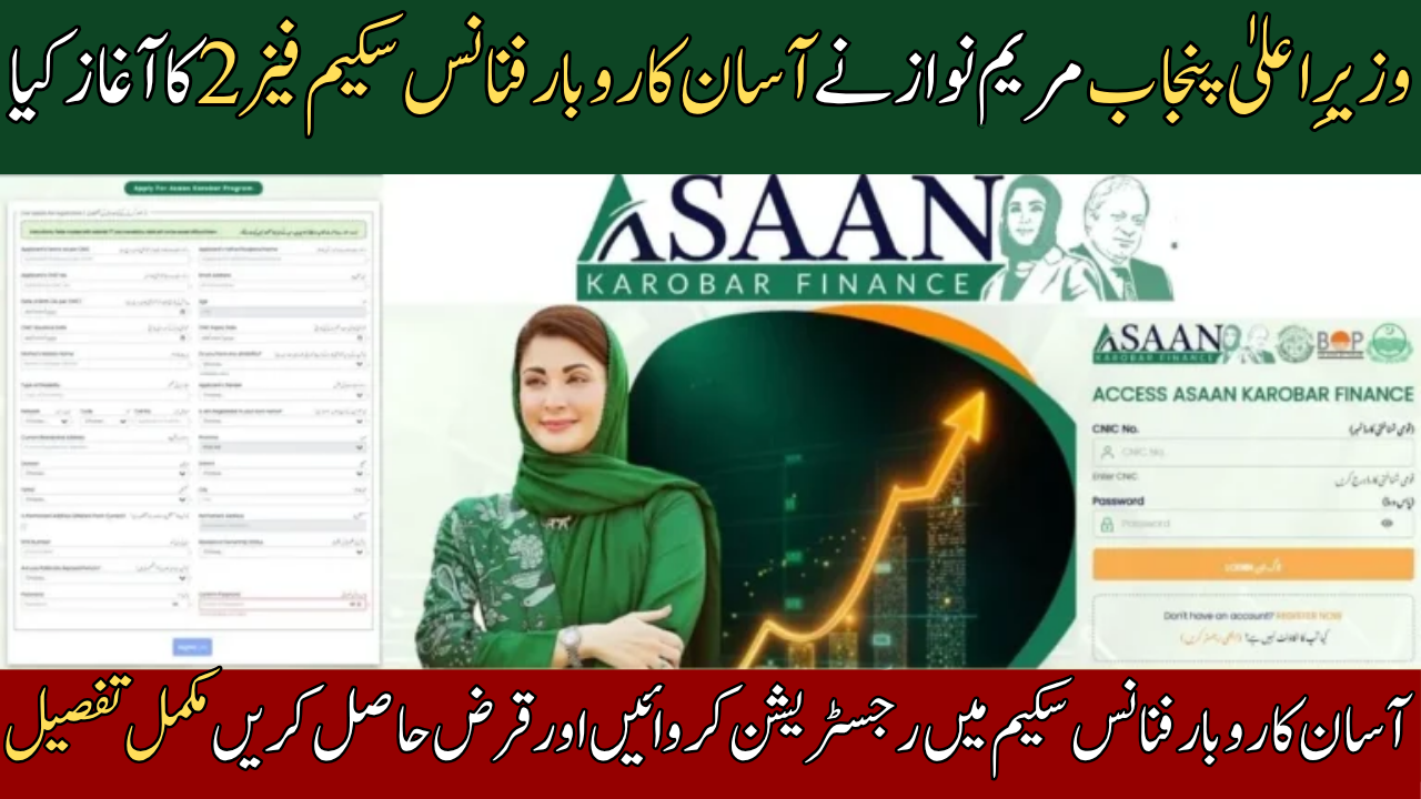 Asan Karobar Finance Scheme Phase 2